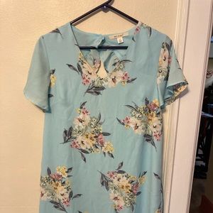 FLOWER PRINT SUMMER DRESS